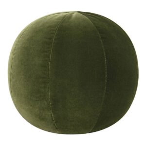 faire_b12_10 Luna 12 inch Round Sphere Accent Ball Throw Pillow